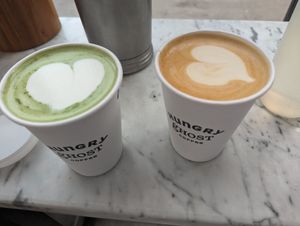 H at Hungry Ghost Coffee - Church St in New York City