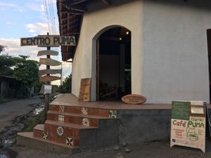 This is the oldest registered house on Ometepe, newly renovated in 2022 for the local community and tourists to enjoy.  at Centro PUMA in Altagracia