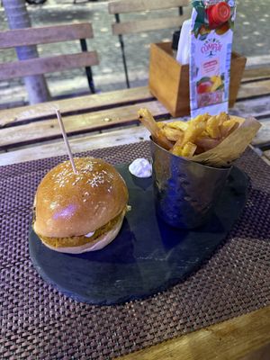   at Meky's Burger Bar in Santa Maria