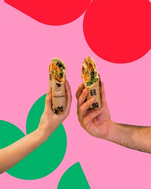 Impact wrap   at Impact Food in Rome