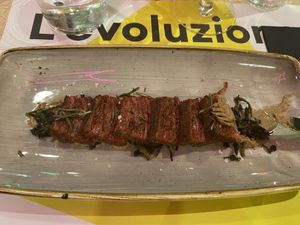 Tagliata vegetale stampata in 3D… da urlo  at Impact Food in Rome