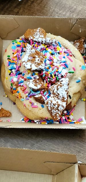 Biscoff cookie butter roll at Cinnaholic in Gambrills