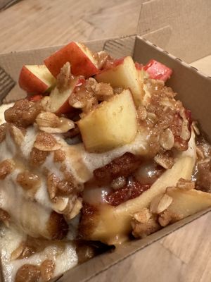 Caramel apple pie  at Cinnaholic in Gambrills