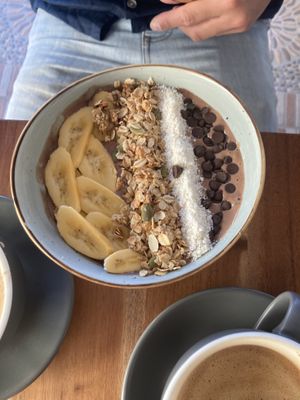 Peanut Choco Bowl  at OVERGROWN Café & Bar in Panglao