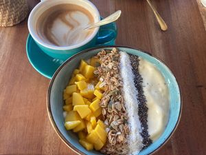 Mango Banana Bowl  at OVERGROWN Café & Bar in Panglao
