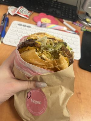   at Burger Crush in Vancouver