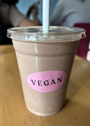 Chocolate milkshake   at Burger Crush in Vancouver