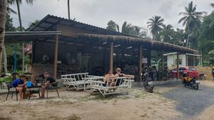 View from outside at Go Healthy in Koh Phangan