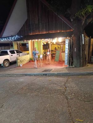 Frontage during night time. at Umamikusina in Coron