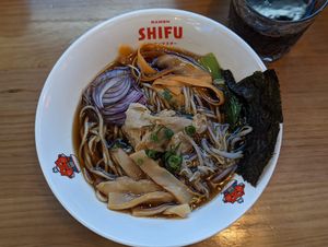 Ramen vegano 41 at Shifu Ramen in Lisbon