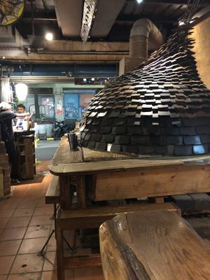 Pizza oven at So Free Pizza - Ximen in Taipei