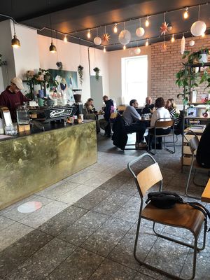 Inside  at Bridewell Coffee in Donaghadee