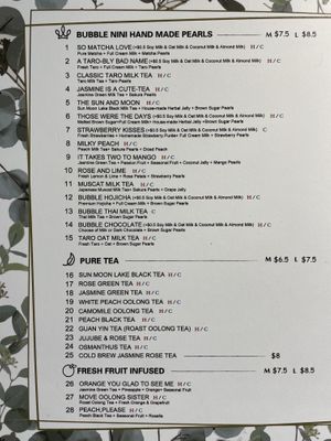  #Veganuary at Bubble Nini Tea in Chippendale