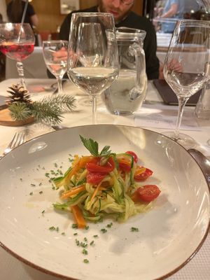 Best „Zudels“ I ever had!  #Veganuary at Hotel Onach in Onies