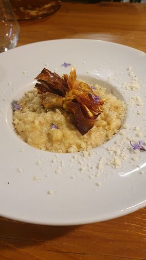 'Risotto' at All Negre in Montardit De Baix