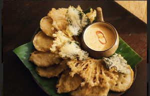 Vegan dish of Hồi at Hồi in Ha Long