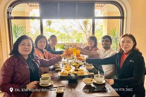 wish every guest come with Hoi Blessed, Joy, and happiness at Hồi in Ha Long