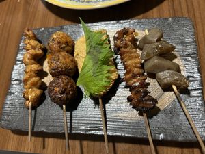 Yakitori  at Aju in Osaka