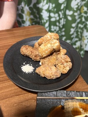 Fried chick’n  at Aju in Osaka