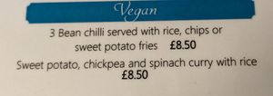 Menu at Shevington Village Kitchen in Wigan