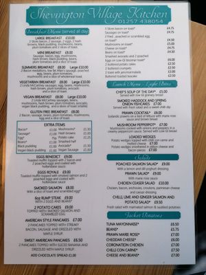  at Shevington Village Kitchen in Wigan