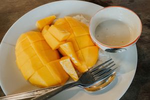 Mango Sticky Rice  at Pott Guesthouse  in Koh Samui