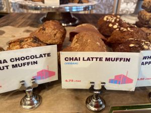 Vegan muffin at Think Coffee in New York City