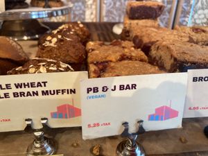 Vegan bar at Think Coffee in New York City