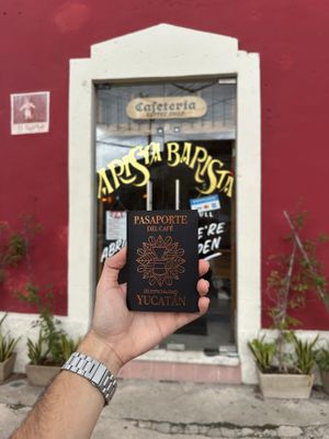  at Arista Barista Cafe in Merida