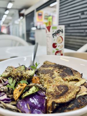 Forget what it was called but it was delicious! And friendly staff  at Tofu Freaks in Sao Paulo