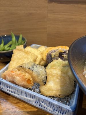 Lovely veg at Hibiki in Liverpool