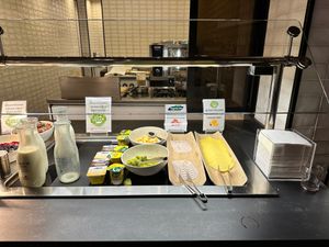 Vegan breakfast buffet cold selection at Lopesan Costa Meloneras, Resort & Spa in Gran Canaria