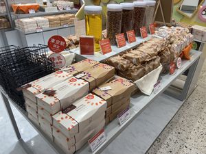 Some of the biscuits’ sets for sale   at Almond Days in Tokyo