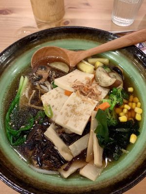 Tofu Veggie Shoyu Ramenn  at Ichi Togarashi in Naples