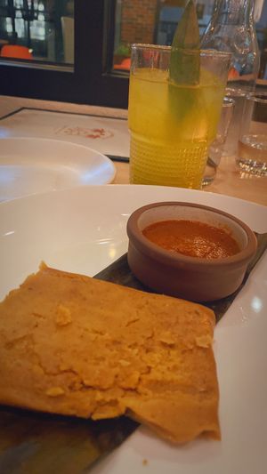 Tamal & aqua del Día   at La Semilla in Atlanta