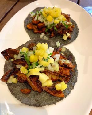 Al pastor tacos   at La Semilla in Atlanta