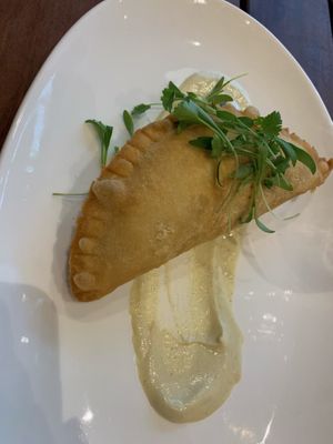 Ropa vieja empanada   at La Semilla in Atlanta
