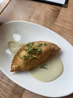 Ropa vieja empanada   at La Semilla in Atlanta