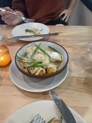 yuca con queso  at La Semilla in Atlanta