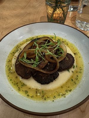 bistec de palomilla   at La Semilla in Atlanta