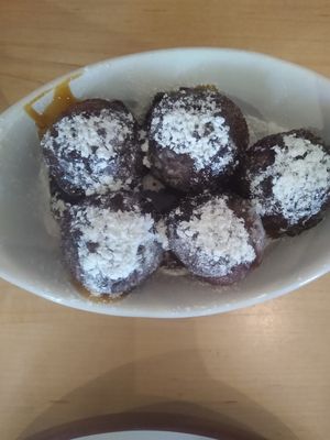 Pumpkin balls at La Semilla in Atlanta