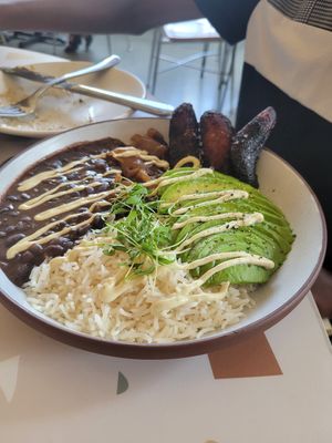 Burrito (bowl substitute) without picadilla at La Semilla in Atlanta