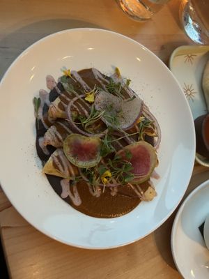 Enmoladas con Verduras  at La Semilla in Atlanta