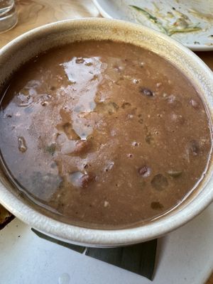 It might sound crazy but these beans might've been some of the most flavorful and enjoyable bites of the meal! I believe they were Mantequilla beans.  at La Semilla in Atlanta