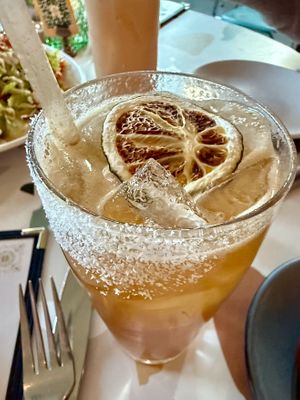 Tequila Seasonal Cocktail at La Semilla in Atlanta