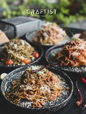 We offer vegan options. at The Craftist in Phuket