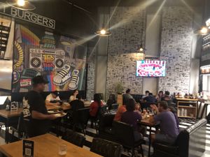 Another interior shot!   at Black Tap Mamsha Al Saadiyat in Abu Dhabi