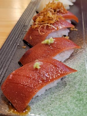 Nigiri sushi #Veganuary at Kusaki - Pop-up in Los Angeles