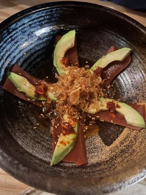 Tuna sashimi  at Kusaki - Pop-up in Los Angeles