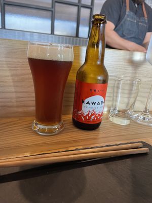 Beer  at Kusaki - Pop-up in Los Angeles